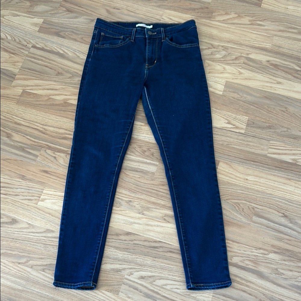 Levi's Blue High Rise Jeans Timeless Denim